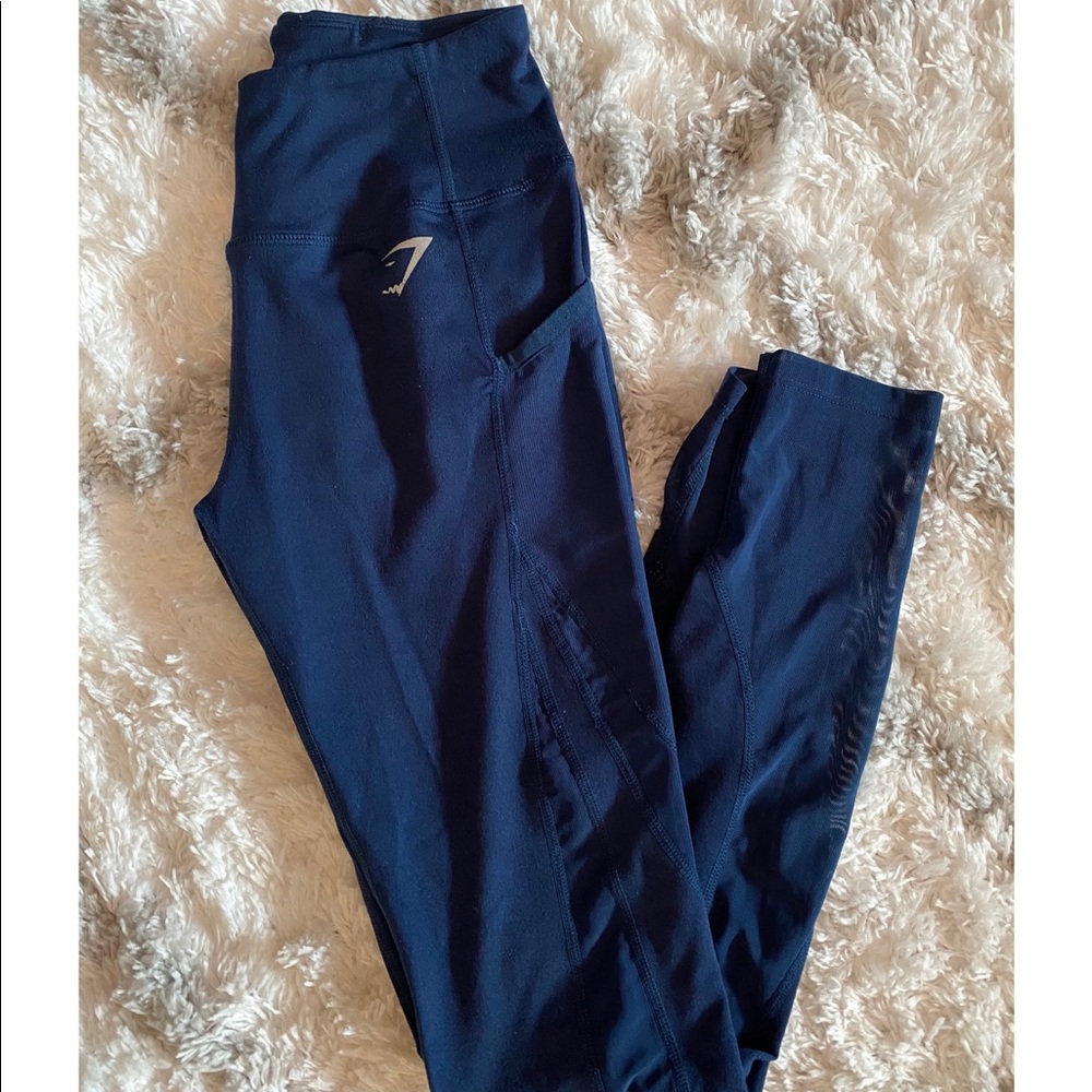 Navy Gymshark leggings